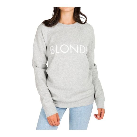 Brunette The Label The Blonde Classic Crewneck Sweatshirt - Picture 2 of 7